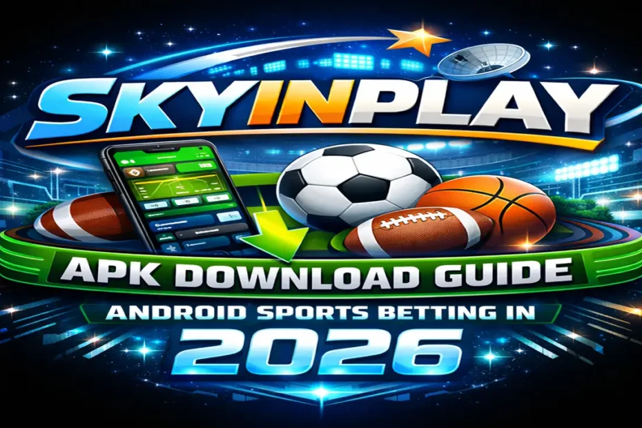 Skyinplay APK Android sports betting app 2026 guide